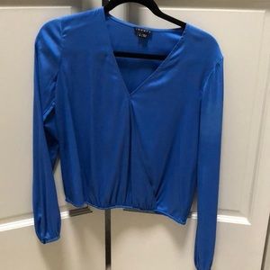 Gorgeous blue theory blouse.